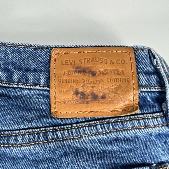 Levi's Jeans Women's Measured 30x24* Wedgie Straight High Rise Blue Denim Tag 29 - Picture 16 of 16